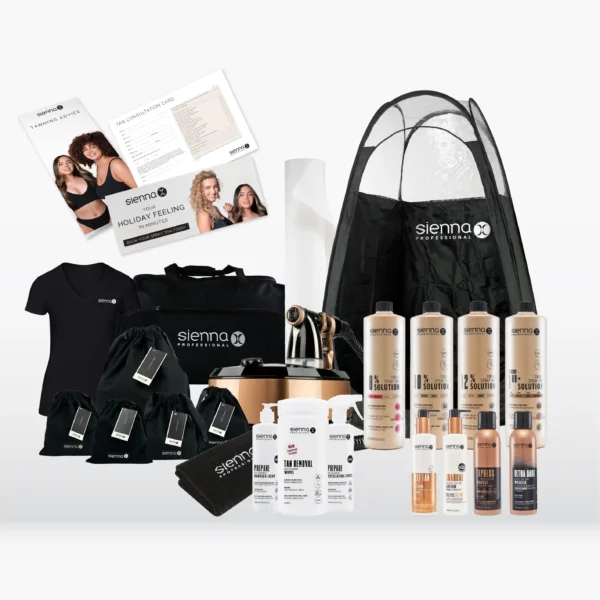 Gold Spray Tan Business Kit