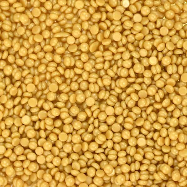 Gold Film Wax beads