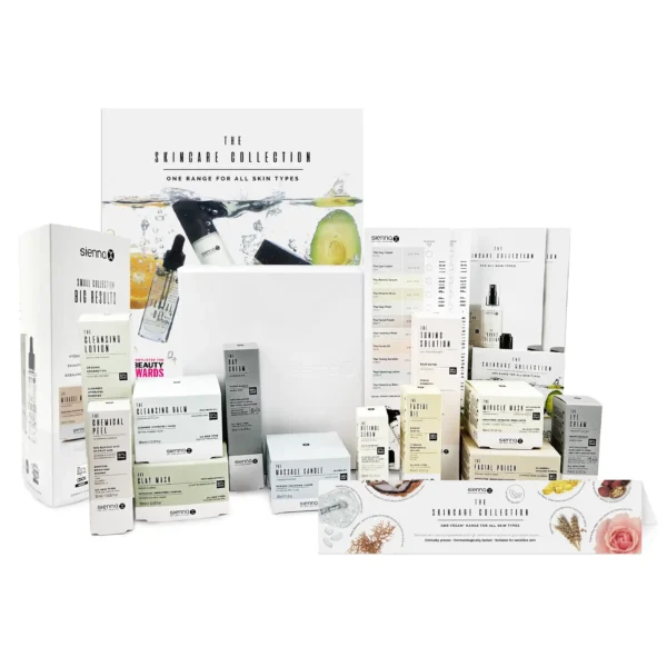 The Complete Professional Skincare Kit Next to Box