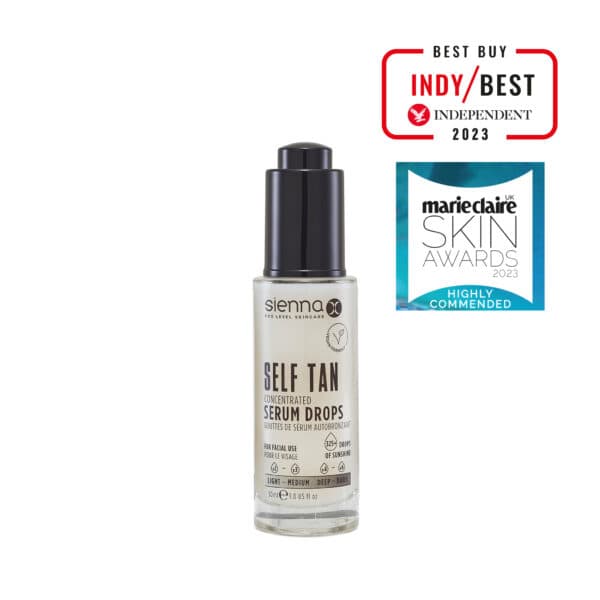 Self Tan Concentrated Serum Drops Indy best buy & Mariel Claire