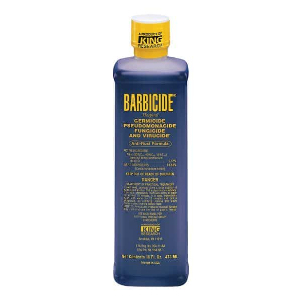 Barbicide bottle 1