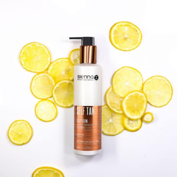 Gradual Self Tan Lotion Lemon Slices scaled 2