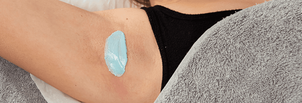 how to wax stubborn underarm hairs